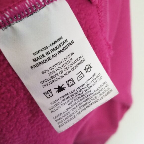 Nike Women's S Phoenix Fleece Oversized Crew-Neck Sweatshirt Fuchsia Pink $70 - Picture 10 of 16